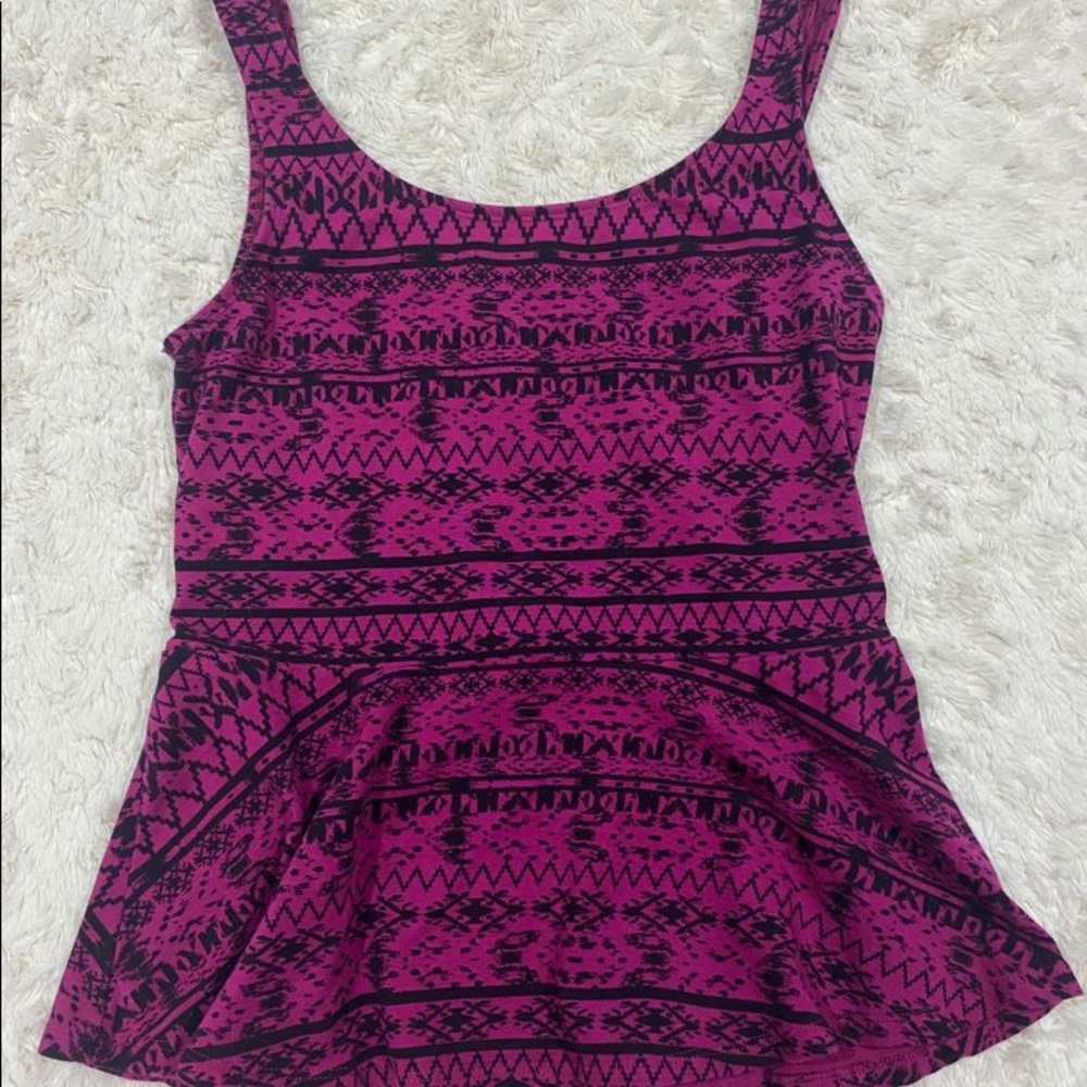 NWOT Express Peplum top